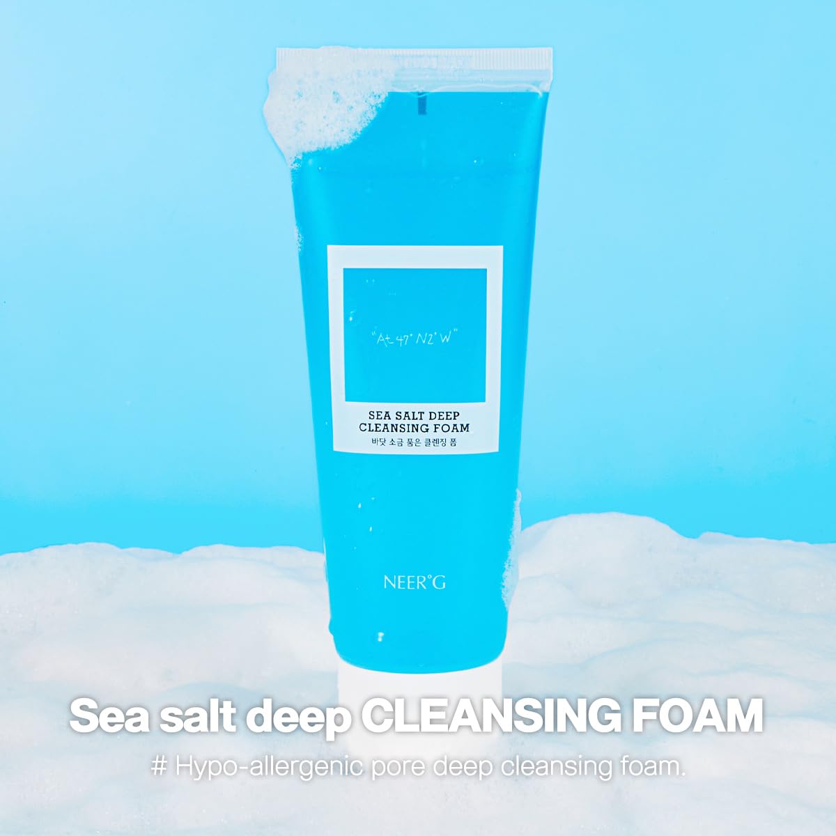 NEER'G Sea Salt Cleansing Foam 120ml