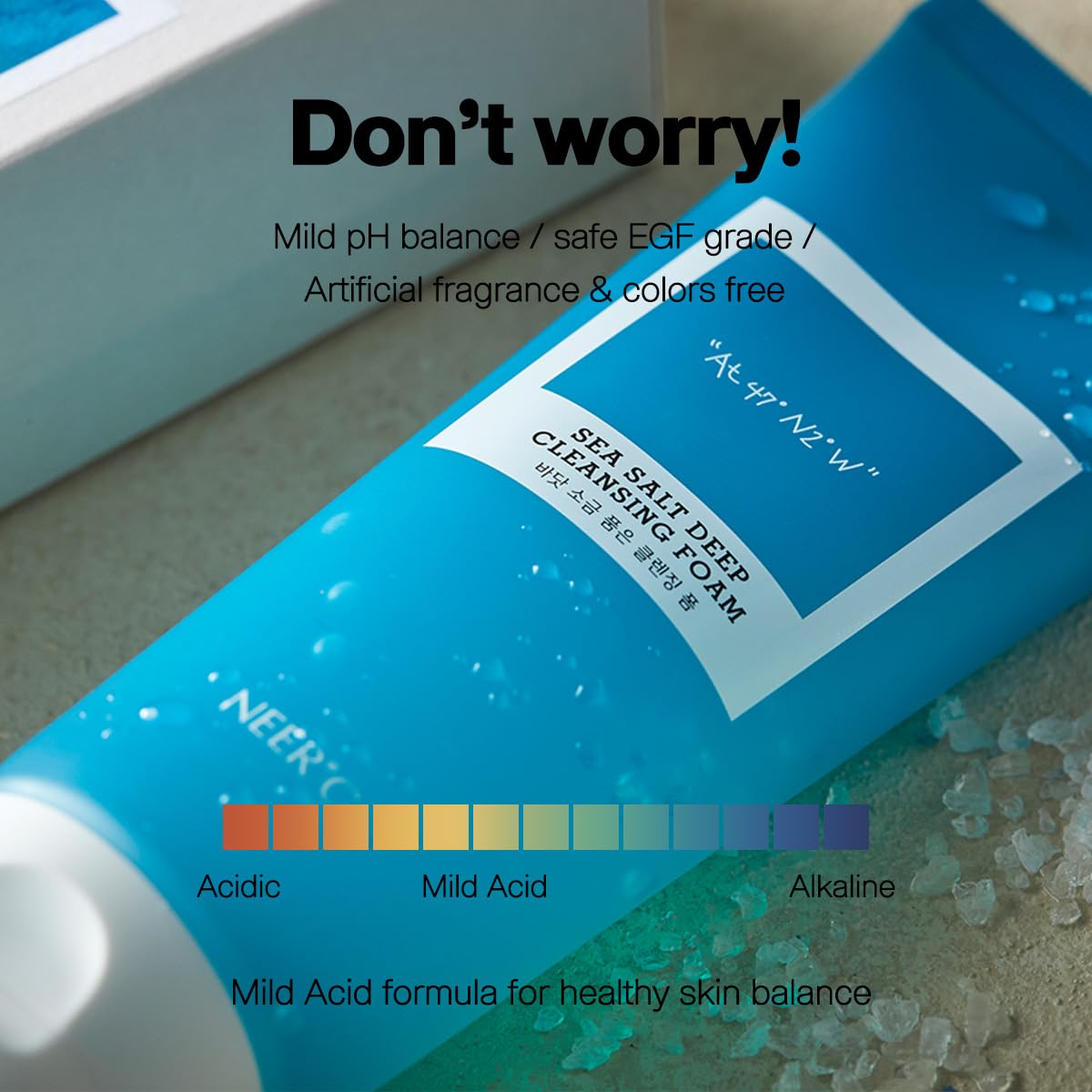 NEER'G Sea Salt Cleansing Foam 120ml