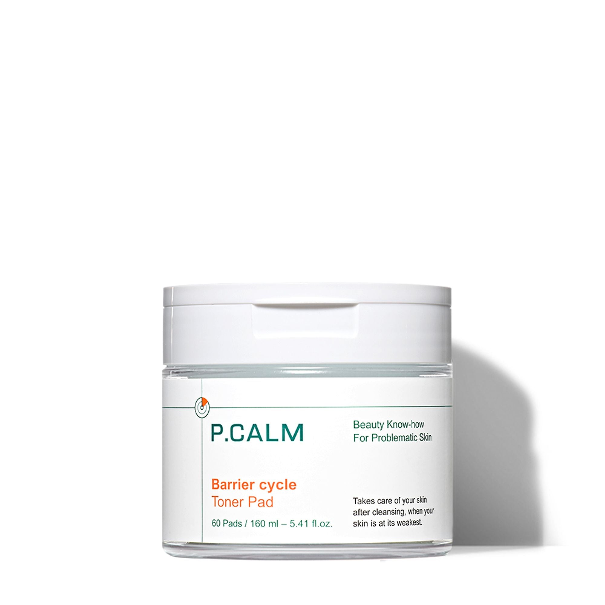 P.CALM Barrier Cycle Toner Pad 160ml 60 Pads