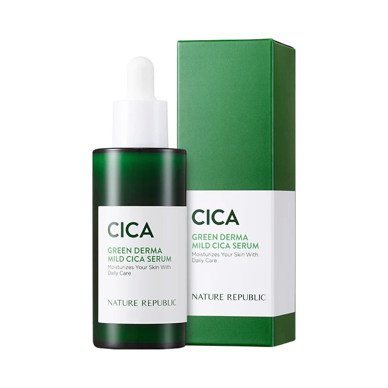 Nature Republic Green Derma Mild Cica Serum 50ml - DODOSKIN