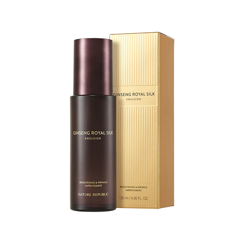 NATURE REPUBLIC Ginseng Gold Silk Emulsion 120ml - DODOSKIN