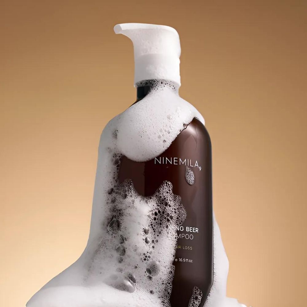 This unique 500ml shampoo is formulated with beer extract, known for its ability to nourish and strengthen hair.