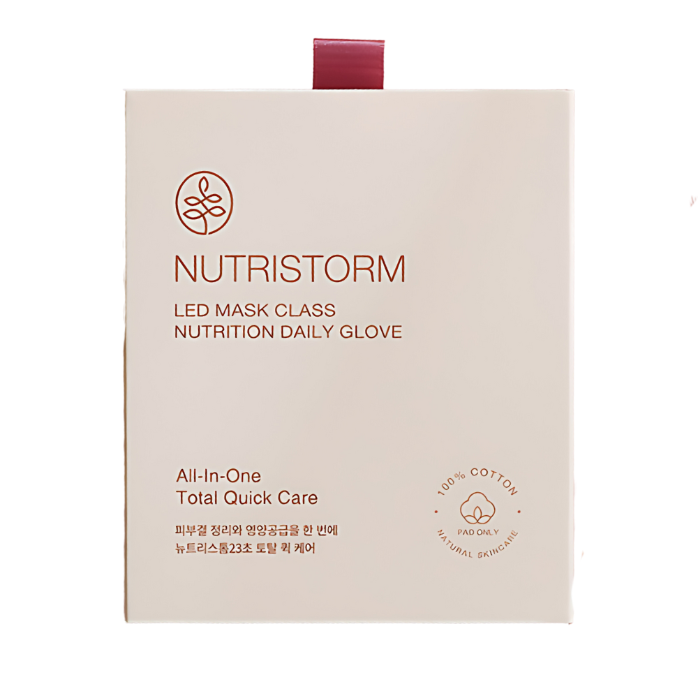 NUTRISTORM 23sec All-In-One Total Quick Care PackPad, 8ml, designed for comprehensive skincare in a convenient format.