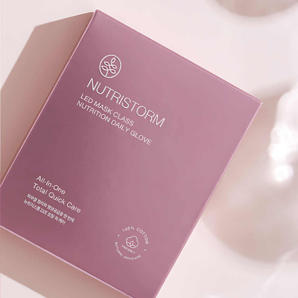 NUTRISTORM 23sec All-In-One Total Quick Care PackPad, 8ml, delivers total skincare benefits in a single, easy-to-use pack.