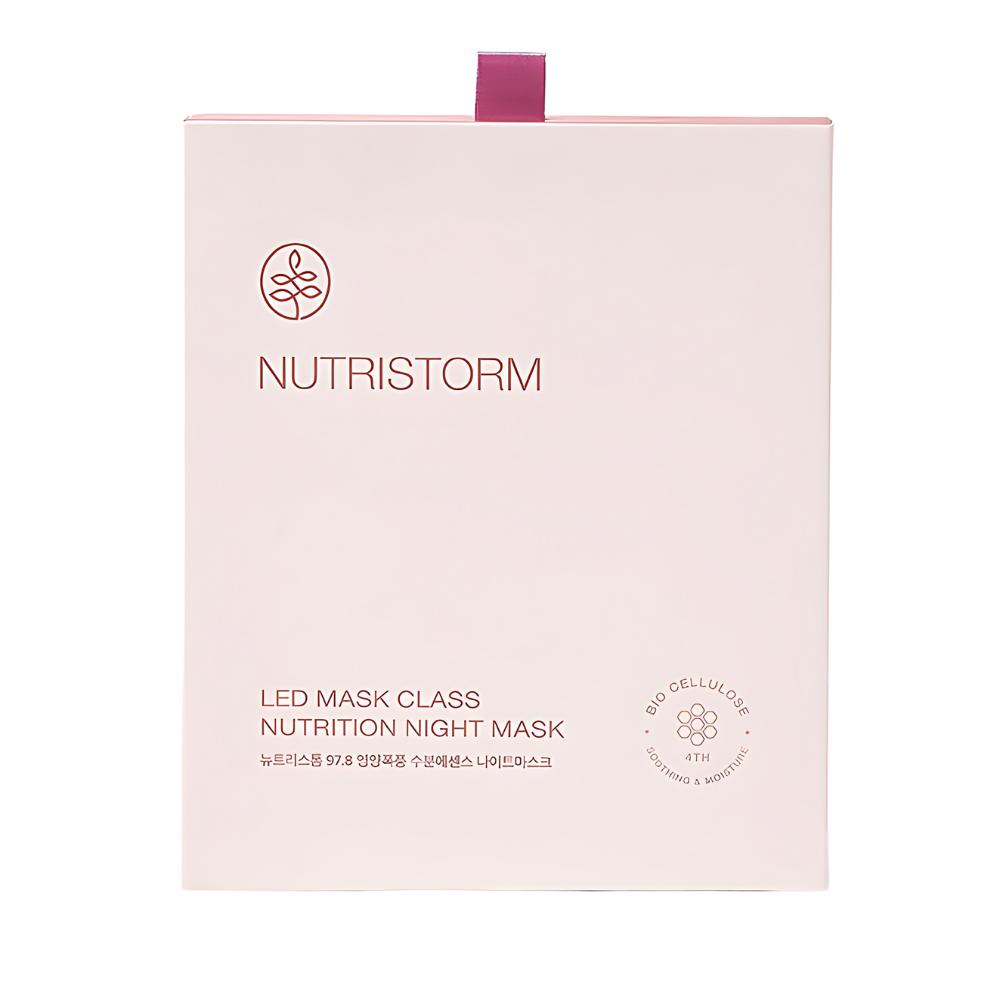 NUTRISTORM 97.8 Hydrating Essence Night Pack, 27ml, designed for deep hydration and skin rejuvenation overnight.