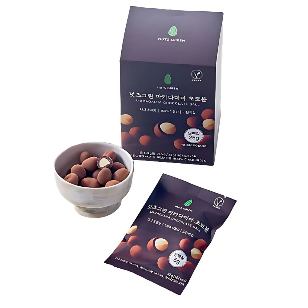 NUTS GREEN Stevia Macadamia Chocolate Balls