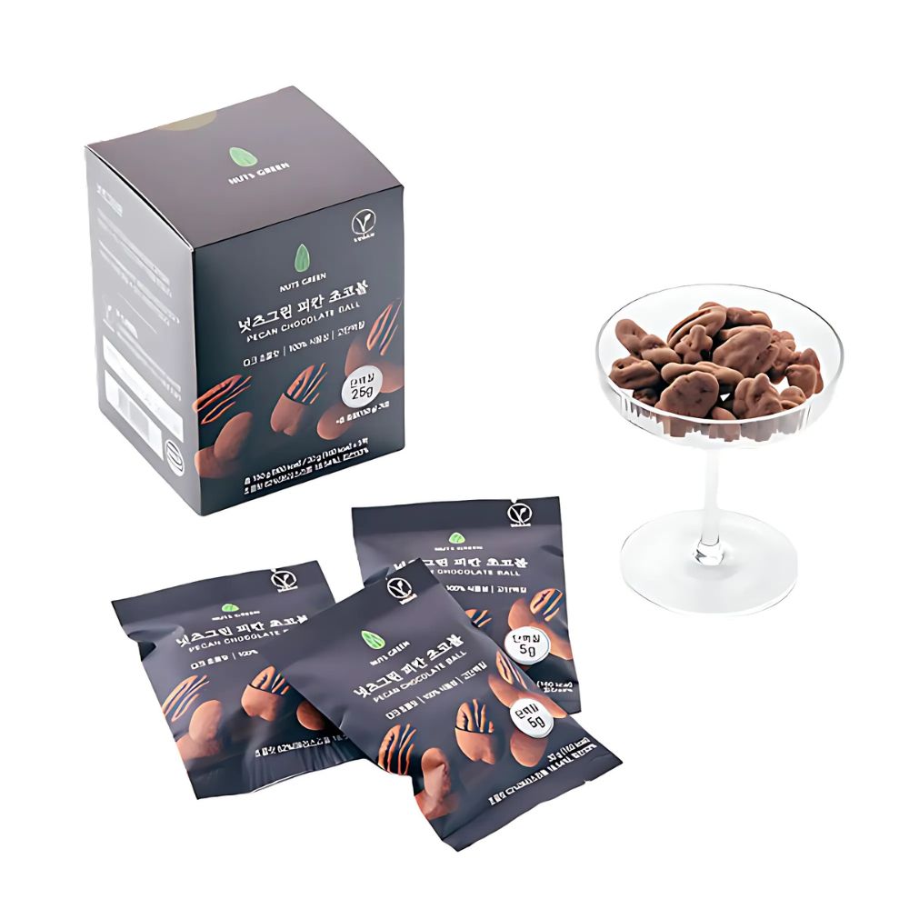 NUTS GREEN Stevia Pecan Chocolate Balls