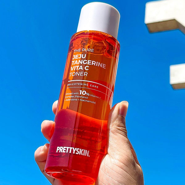 Pretty skin The Pure Jeju Tangerine Vita C Toner 250ml - DODOSKIN