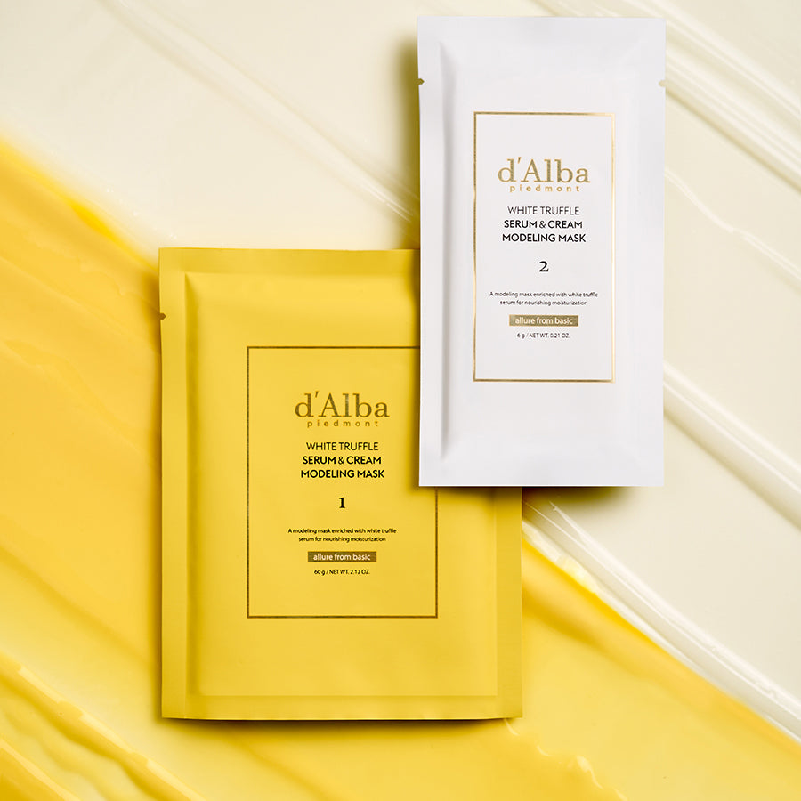 d'Alba White Truffle Serum & Cream Modeling Mask 66g*4ea