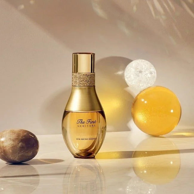 Luxurious O HUI The First Geniture Sym-Micro Essence 50ml - DODOSKIN in gold bottle