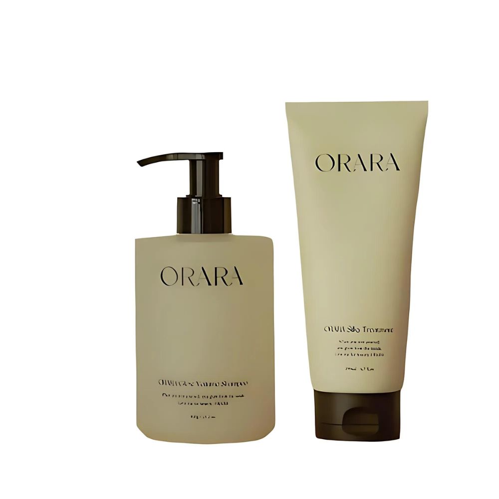 Revitalize and nourish your hair with the ORARA Hair Synergy Set, a comprehensive hair care solution designed to restore strength, shine, and manageability.