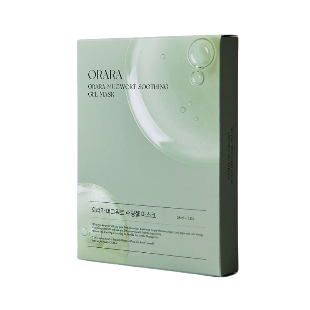 ORARA Mugwort Soothing Gel Mask 28ml x 5ea