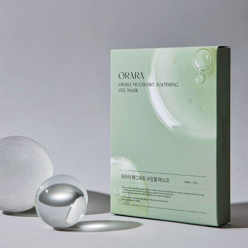 ORARA Mugwort Soothing Gel Mask 28ml x 5ea