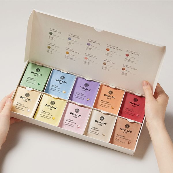 OSULLOC Premium Tea Collection (10 Flavors x 40ea)