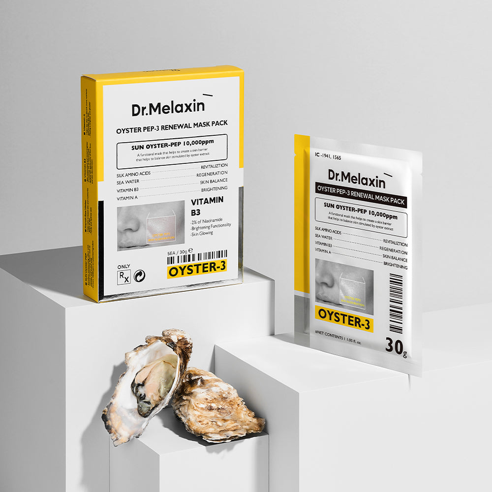 Dr.Melaxin Oyster Pep-3 Renewal 5 Masks Pack