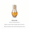 A bottle of O HUI The First Geniture Ampoule Advanced essence oil on a white background.