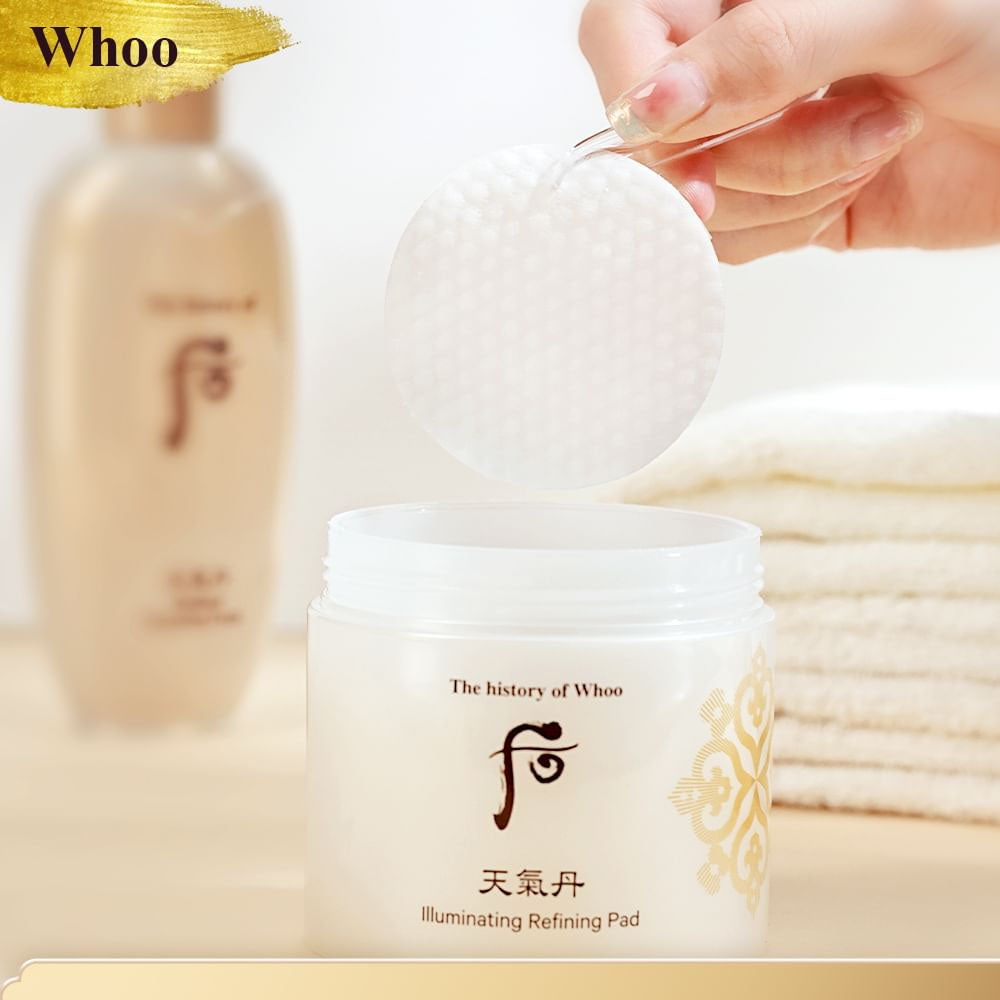 The history of Whoo Cheongidan Illuminating Refining Pad 60pcs - DODOSKIN