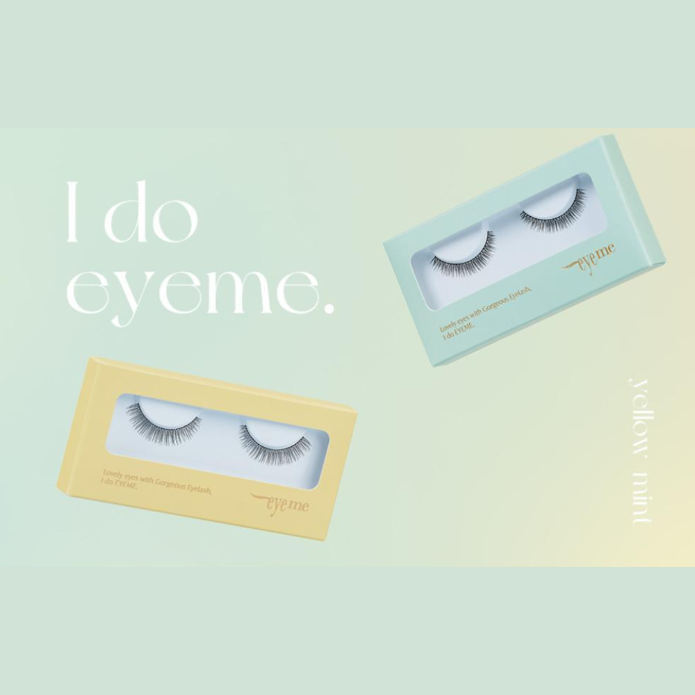 A set of 10 PICCASSO Eyeme Fale Eyelashes, 1g each, offering a range of styles to complement various makeup applications.