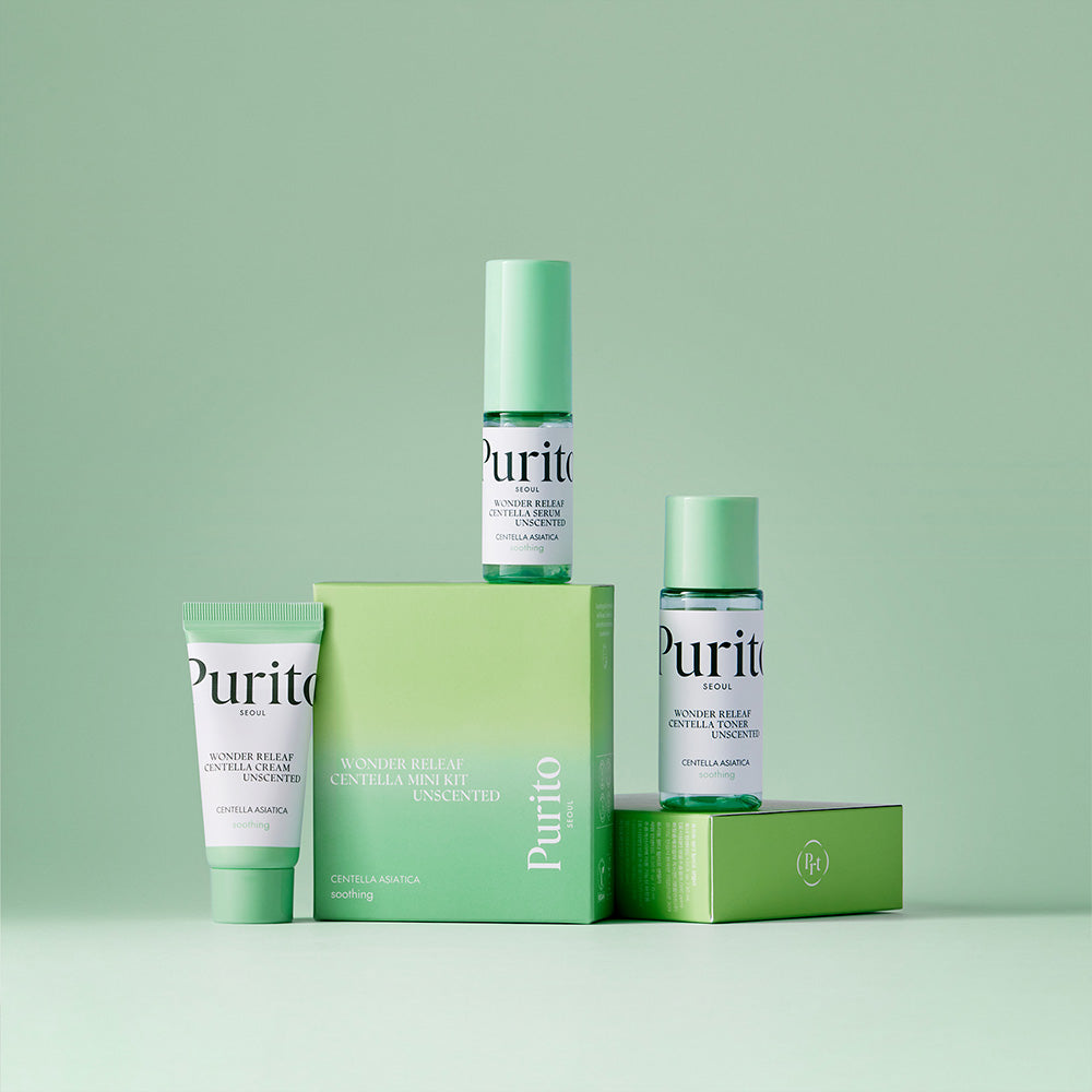 PURITO Wonder Releaf Centella Mini Kit Unscented