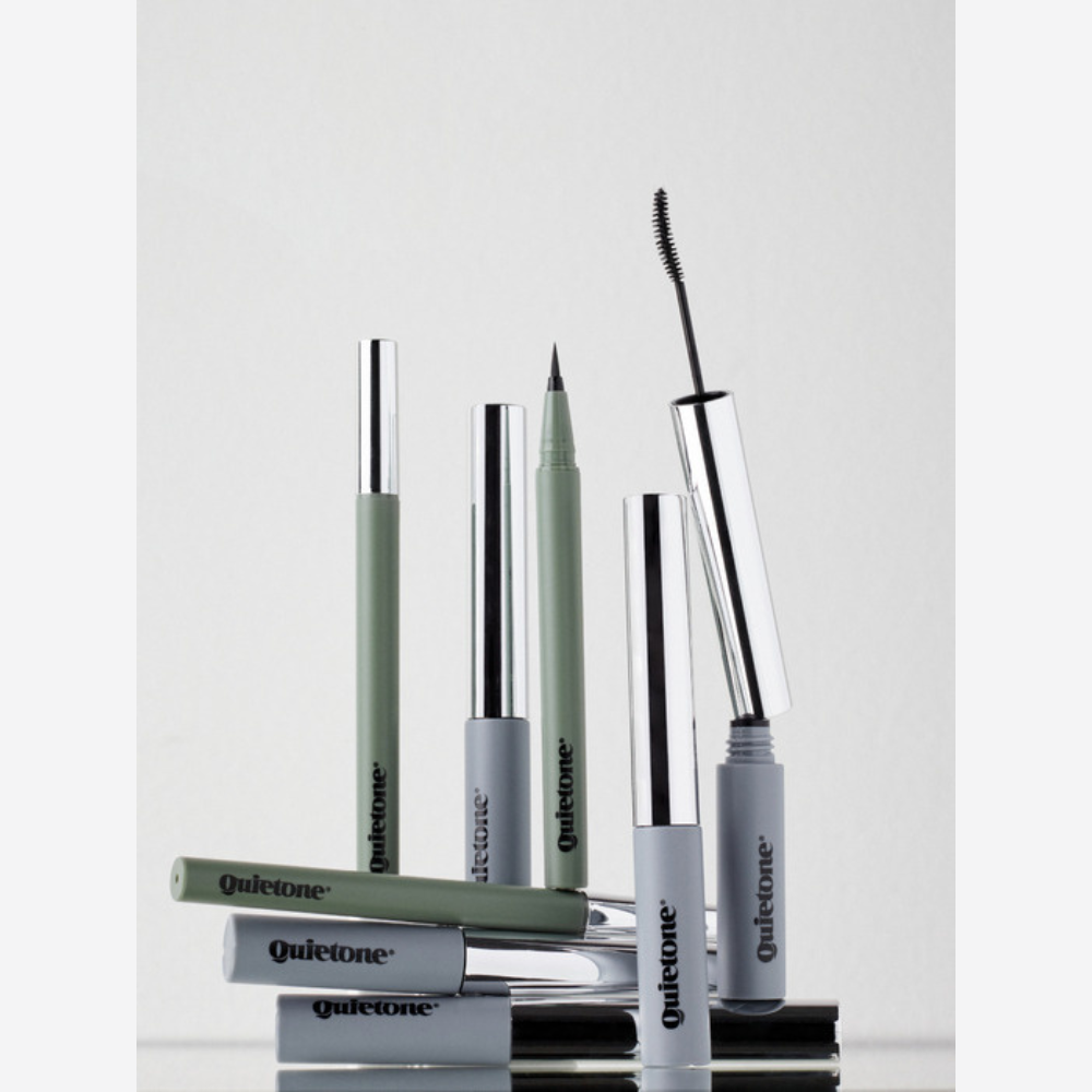 Quietone Expandable Edge Mascara (Long Lash) + Steady Liner Set