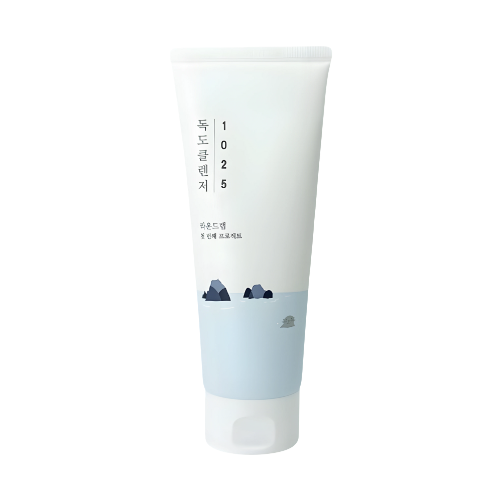 Experience the face shop blueberry face wash in the ROUND LAB Dokdo Cleanser, available in 150ml/200ml sizes.