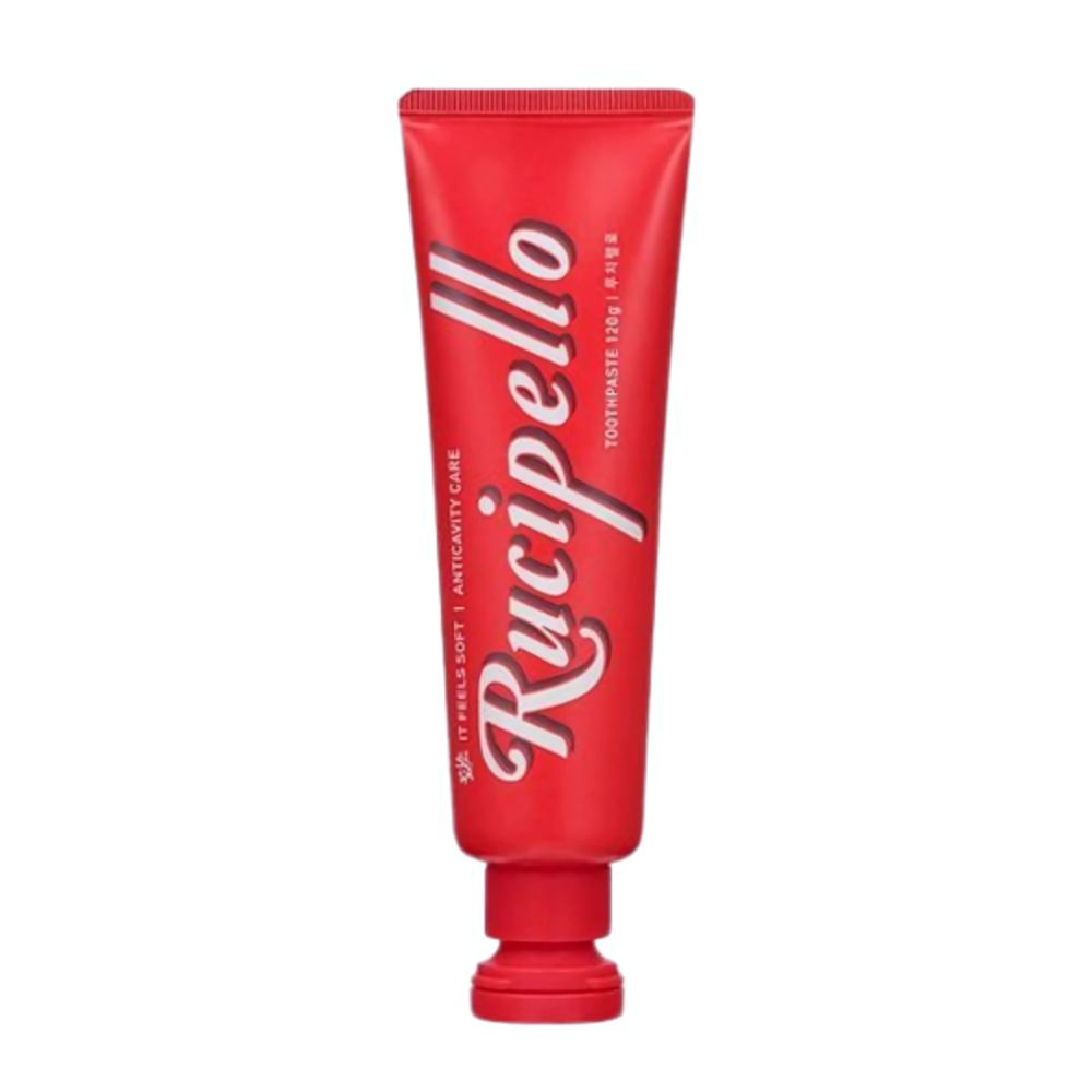 Rucipello Coral Reef 1450 Red Toothpaste (120g) offers a luxurious and refreshing oral care experience, combining effective cleaning with a unique flavor profile.