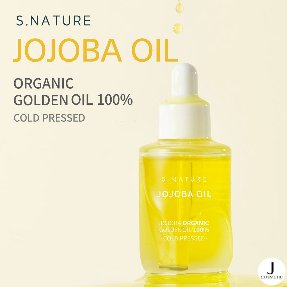 S.NATURE Jojoba Organic Golden Oil 100% 30ml