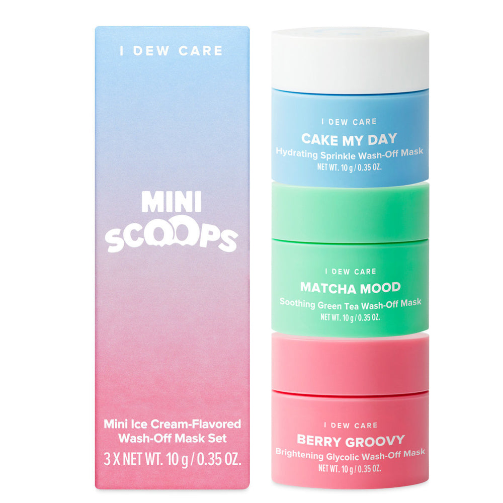 I DEW CARE Mini Scoops Wash-Off Mask Set 10g x 3ea - DODOSKIN