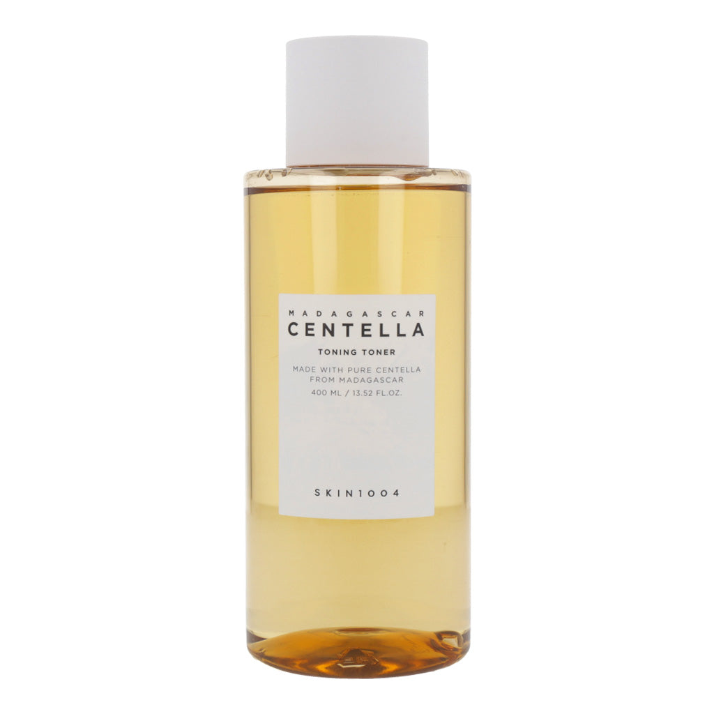 The SKIN1004 Madagascar Centella Toning Toner 400ml is a gentle and hydrating toner designed to soothe and balance the skin. 