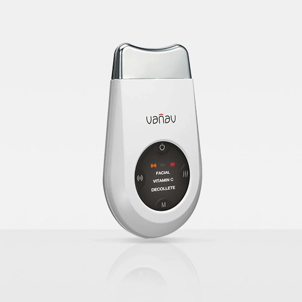 VANAV Skin Beam, a portable red light therapy device for improving skin health and appearance.