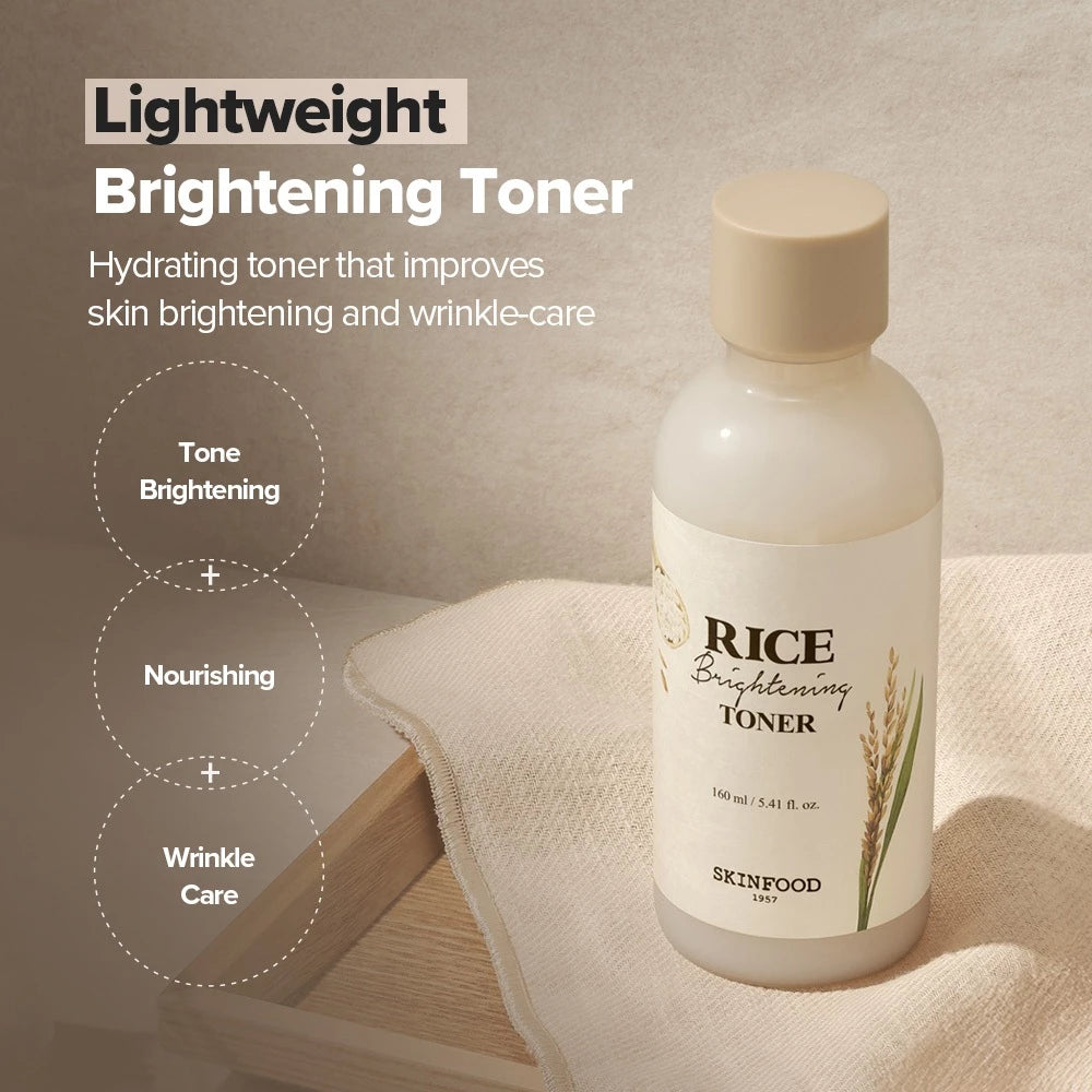 SKINFOOD Rice Brightening Toner 160ml