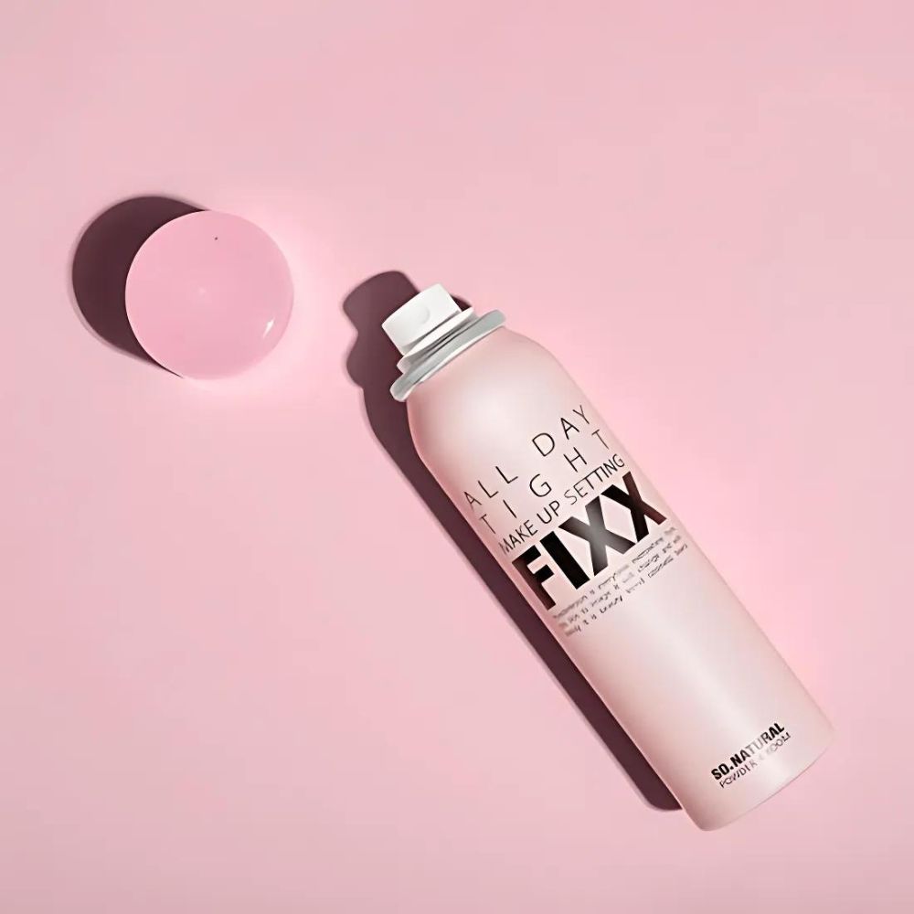 Perfect for all skin types, the All Day Tight Make Up Setting Fixx delivers a matte yet radiant finish, ensuring your makeup stays picture-perfect from morning to night