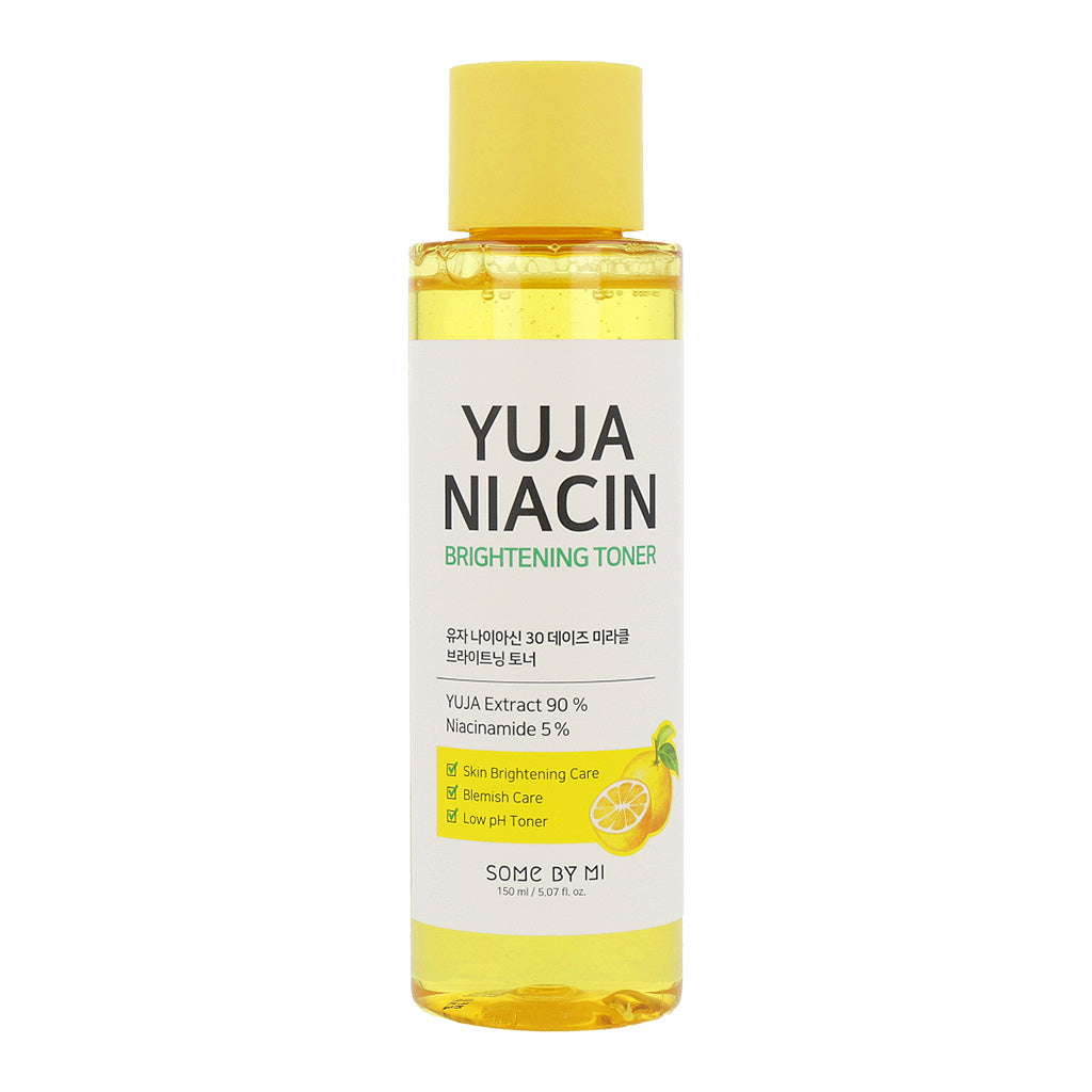 SOME BY MI Yuja Niacin Brightening Toner 150ml - Brightening toner with Yuja and Niacinamide extracts.