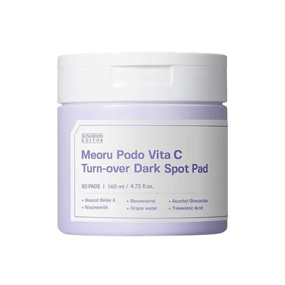 SUNGBOON EDITOR Meoru Podo VitaC Dark Spot Pad 60pcs