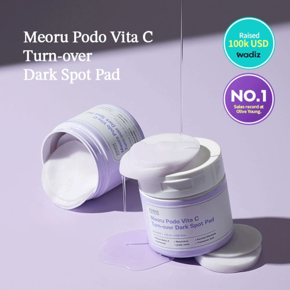 SUNGBOON EDITOR Meoru Podo VitaC Dark Spot Pad 60pcs