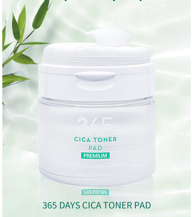 (Matt) 3W CLINIC 365 Days Cica Toner Pad 280g 70ea - DODOSKIN