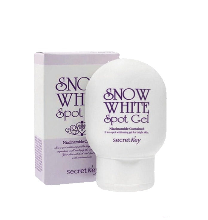 Secret Key Snow White Spot Gel 65ml: A brightening gel that targets dark spots for a radiant, even skin tone.