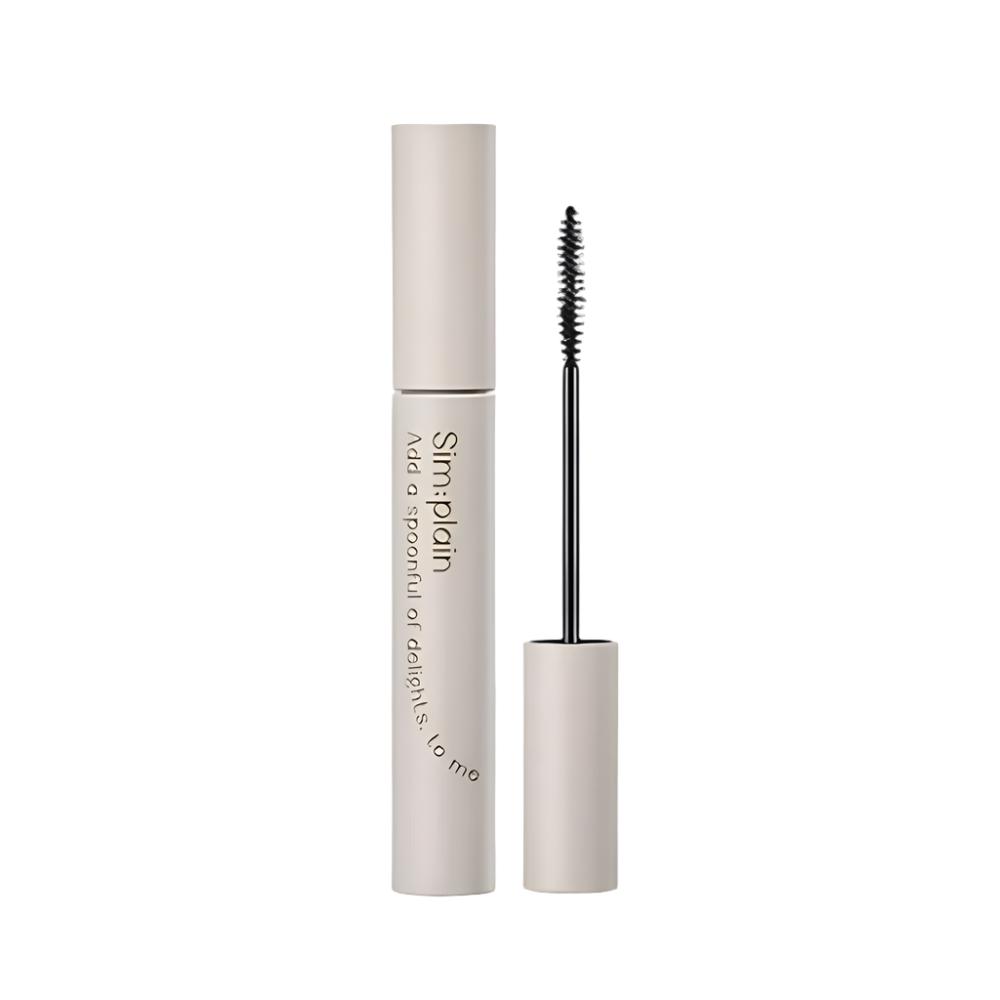 The Sim;plain Slim Mascara (8g) is a must-have for achieving beautifully defined lashes with a sleek, natural look.