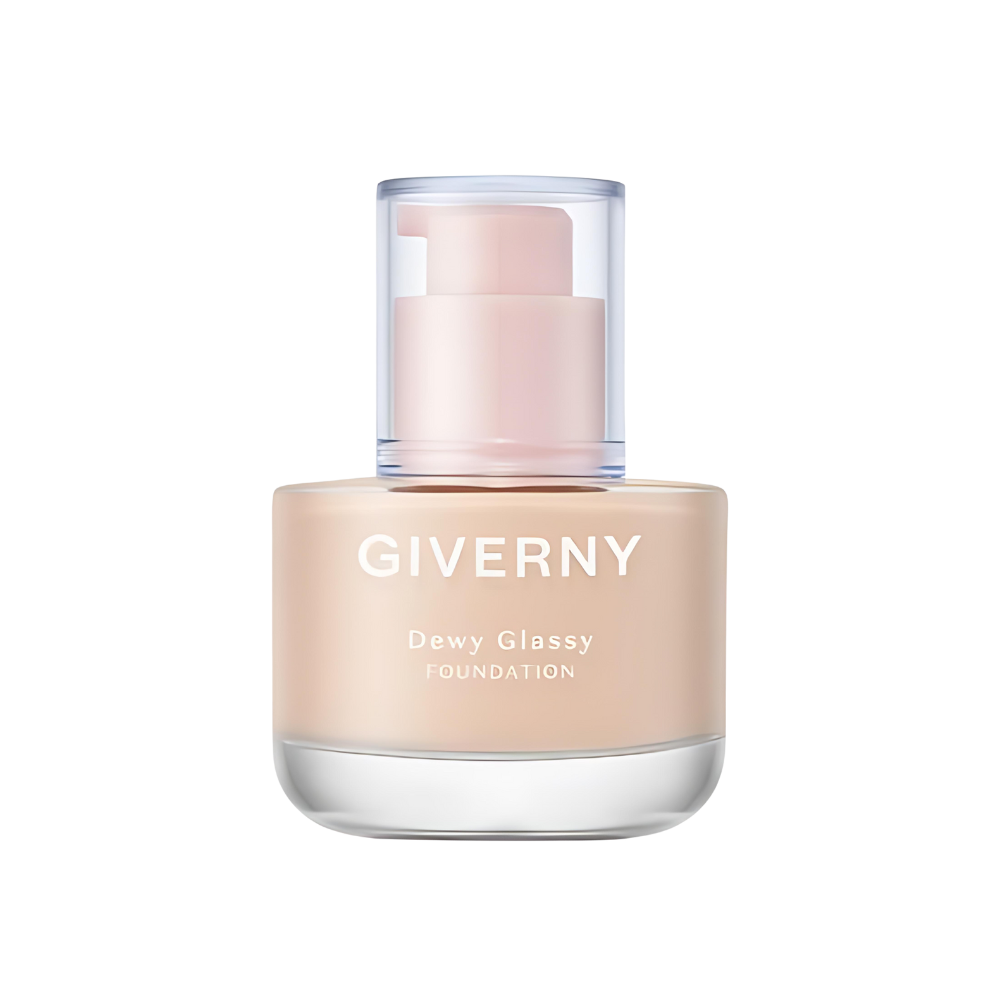 Giverny Dewy Glassy Foundation SPF 38 PA +++ 30 ml (7 couleurs)