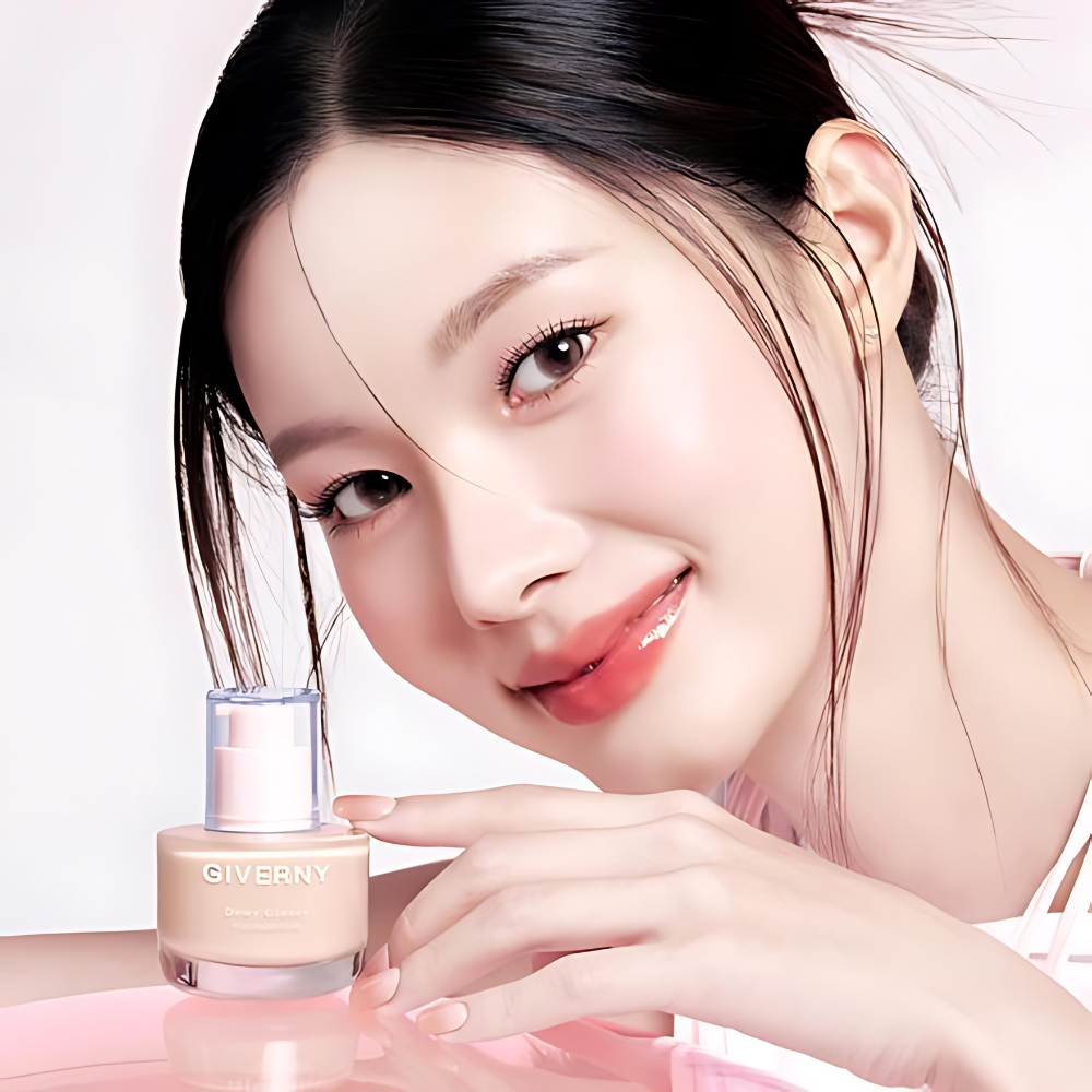 Giverny Dewy Glassy Foundation SPF 38 Pa +++ 30ml（7色）