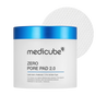 Image: 'MEDICUBE Zero Pore Pad 20g' - A compact container of MEDICUBE Zero Pore Pad 2.0, containing 70 pads for skincare purposes.