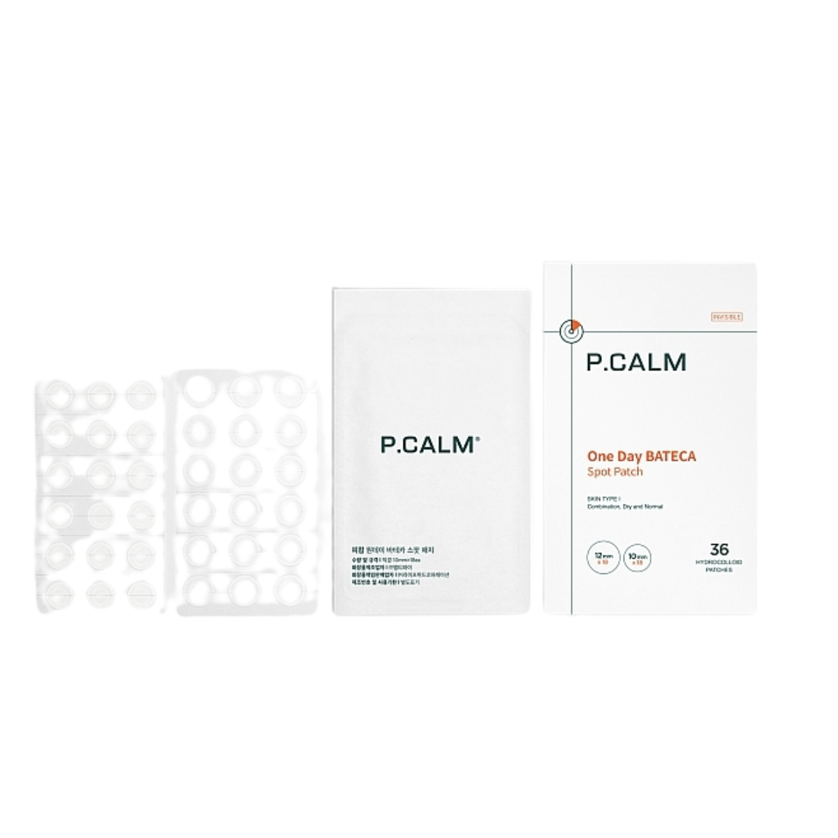 P.CALM One Day BATECA Spot Patch (2*18ea) - DODOSKIN