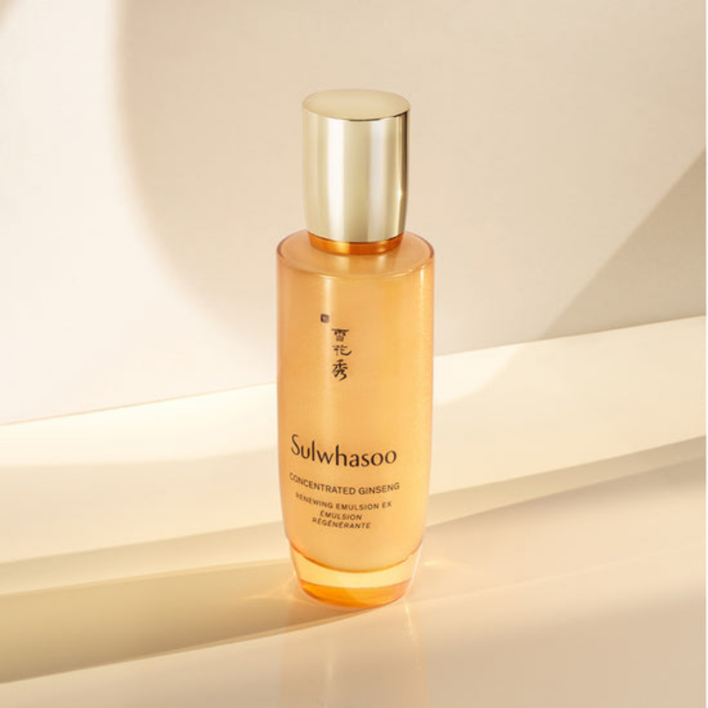 Sulwhasoo Concentrated Ginseng Renewing Emulsion Ex 125ml - luxurious skin care oil treatment.