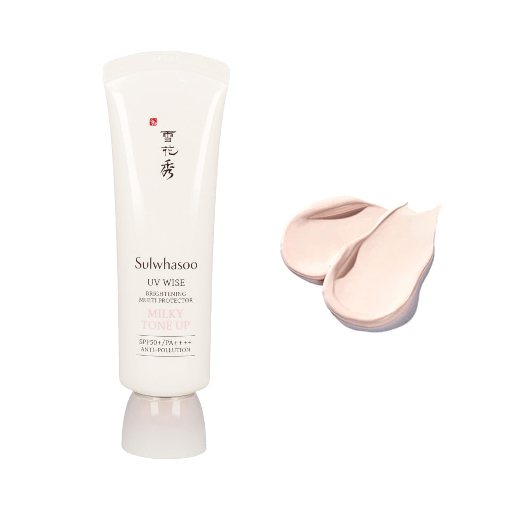 Sulwhasoo UV Wise Brightening Multi Protector SPF50+ PA++++ 50ml - a powerful sun protection with brightening benefits.