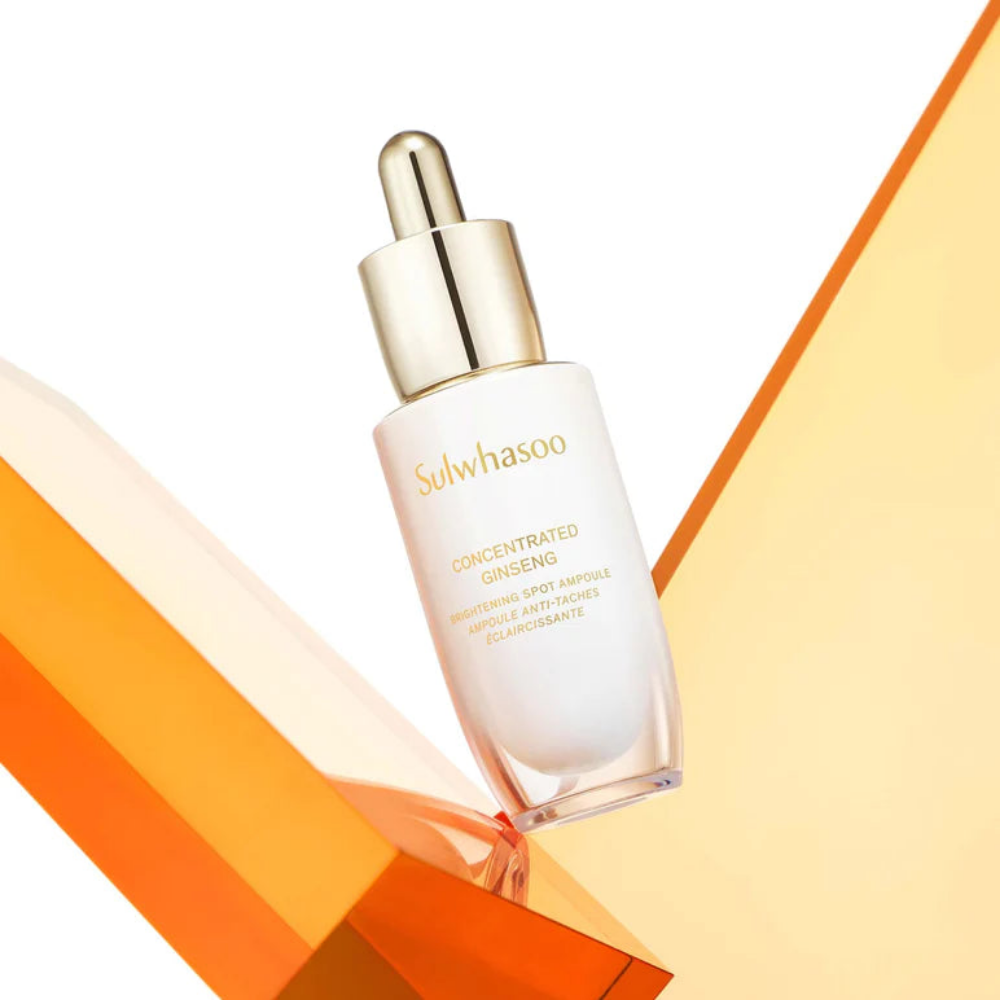 Sulwhasoo Concentrated Ginseng Brightening Spot Ampoule 20g - this ampoule delivers brightening and rejuvenating effects, leaving the skin looking radiant and youthful.