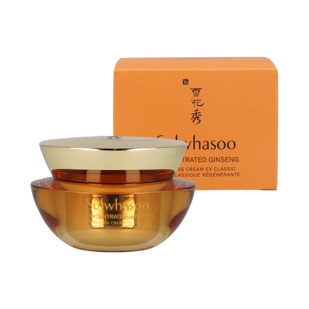 Sulwhasoo Concentrated Ginseng Renewing Cream EX #Classic 60ml It increases the elasticity of the skin and improves the skin's defenses by improving visible wrinkles.