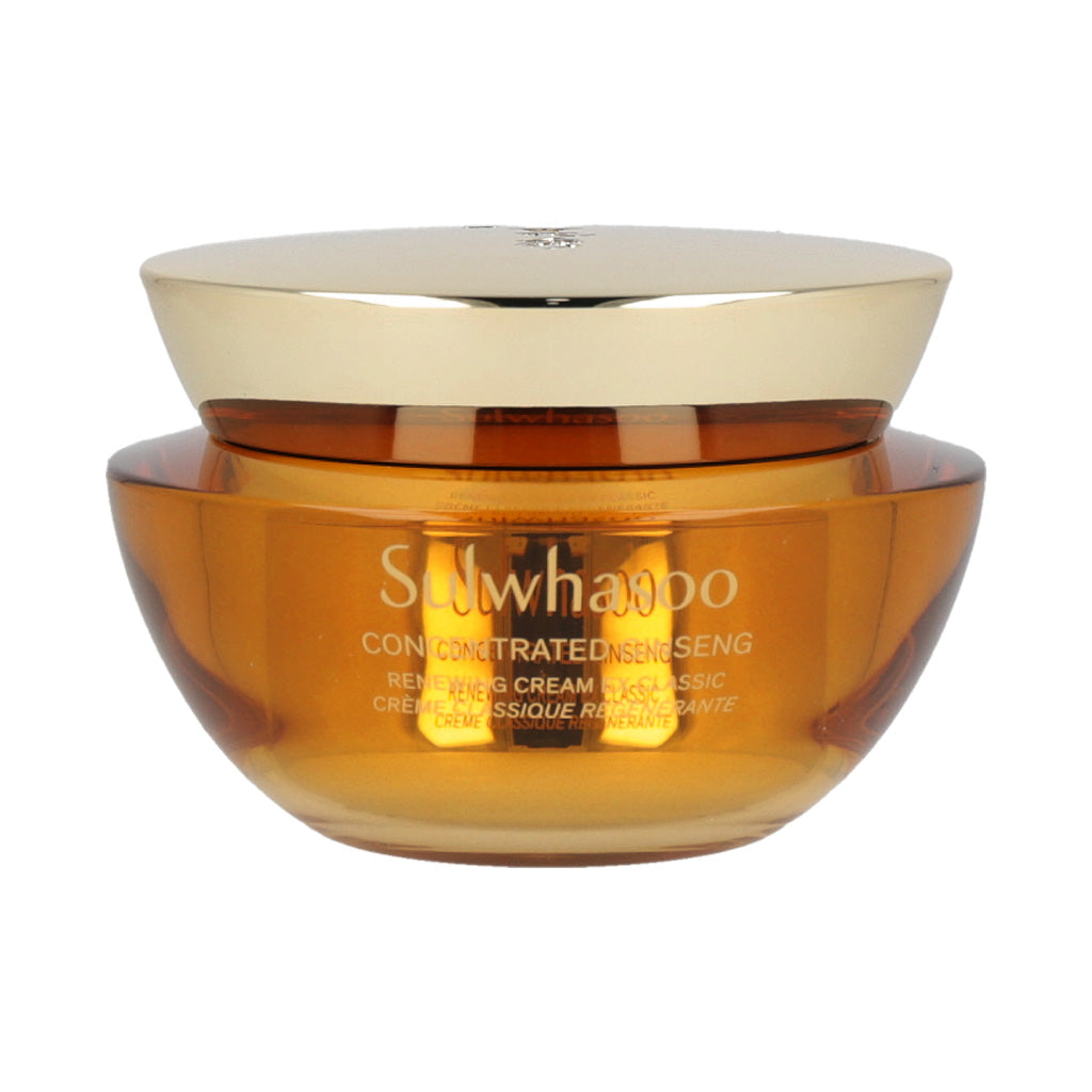 Sulwhasoo Concentrated Ginseng Renewing Cream The rich texture ensures that the skin feels nourished and revitalized