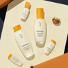 A set of 6 Sulwhasoo Essential Comfort Daily Routine items for skincare, including various products for daily use.