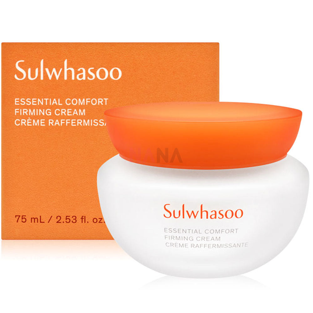 Sulwhasoo Essential Comfort Firming Cream 50ml / 75ml - Provides a calming effect to the skin, reducing redness and irritation while enhancing overall comfort.