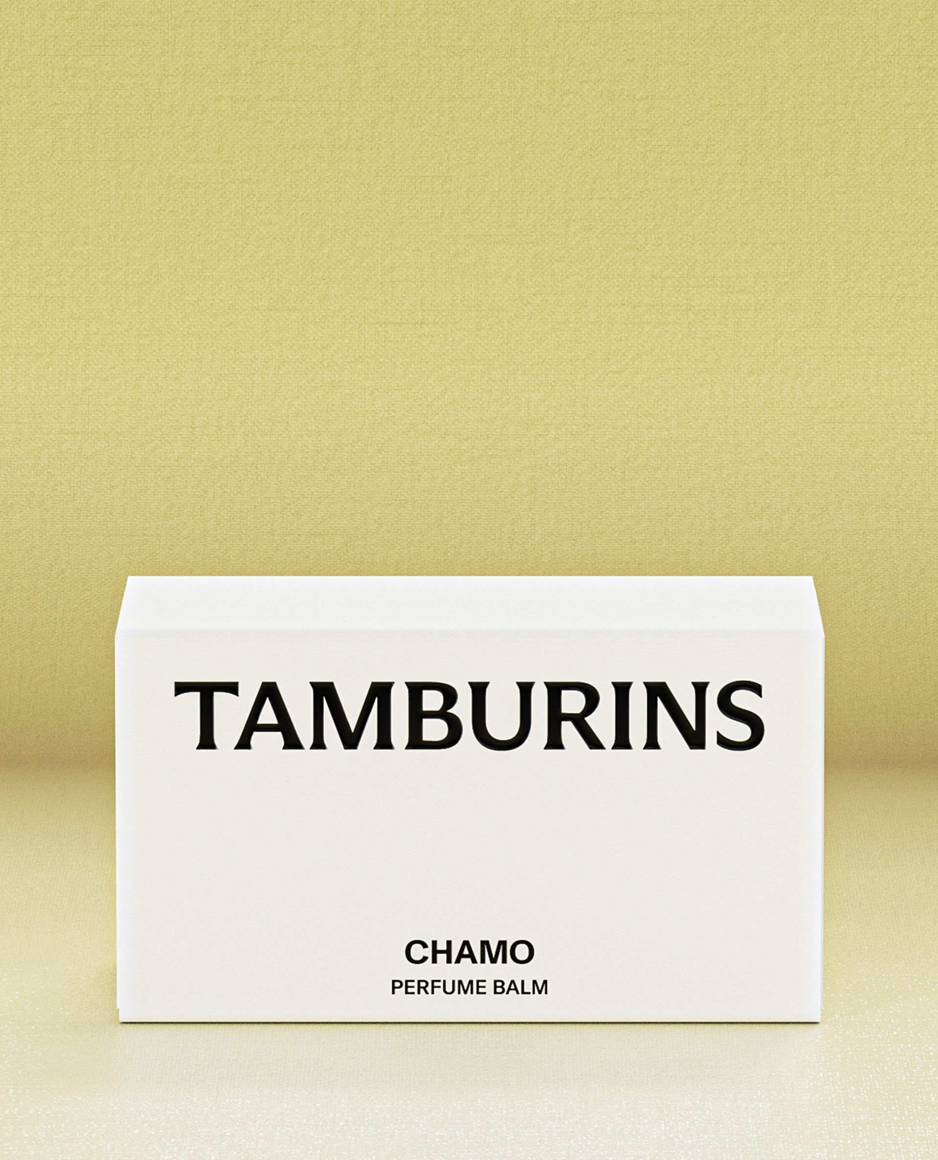 TAMBURINS Perfume Balm Chamo 6.5g - A convenient 6.5g perfume balm with a soothing chamo scent.